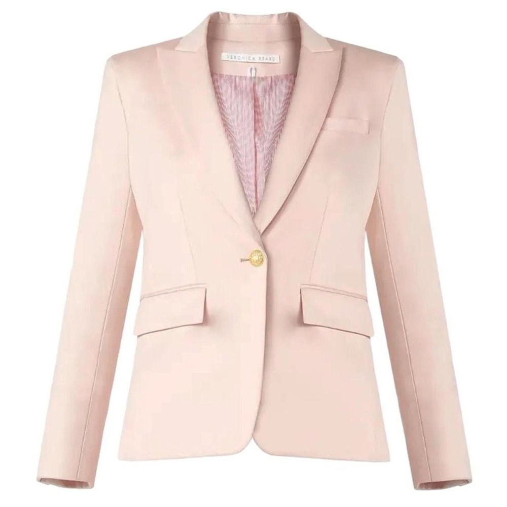 VERONICA BEARD // SIZE 8 // Nude Rebel Major Blazer // Retail $695 // EUC
